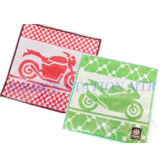 KAWASAKI カワサキ 純正 今治タオルハンカチ 全2種 ZX-10Rデザイン Z900RSデザ...