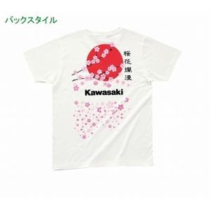 KAWASAKI カワサキ 純正 桜満開Tシャツ 初桜｜webmtr2