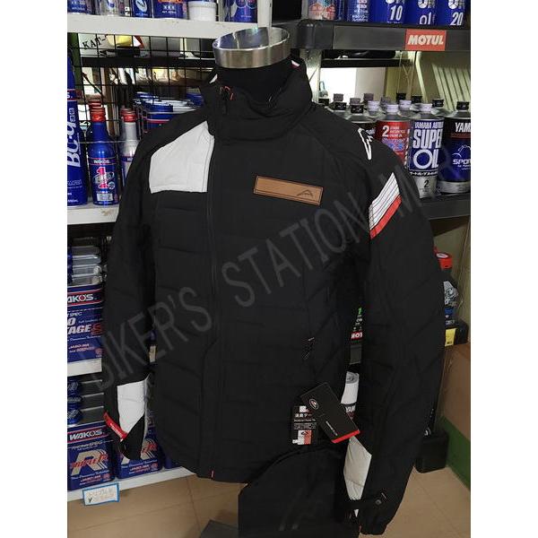 NEWモデル KUSHITANI クシタニ K2879 ホワイトグースダウンジャケット ブラック ウ...