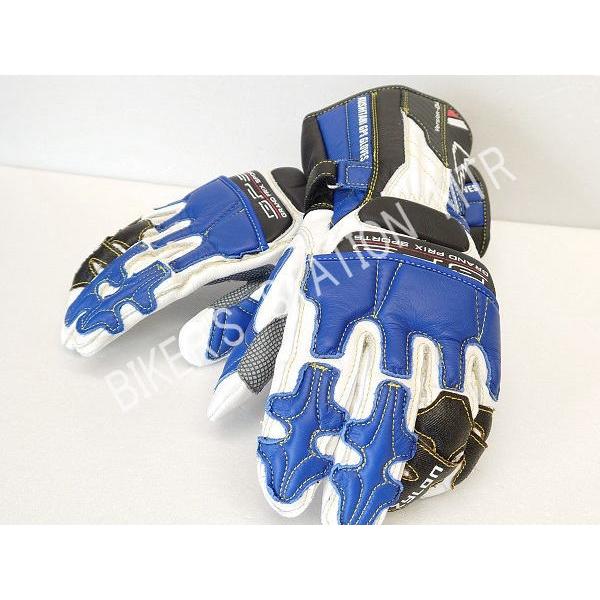 KUSHITANI クシタニ K5382 GPSグローブIV GPSグローブ4 ブルーホワイト レー...