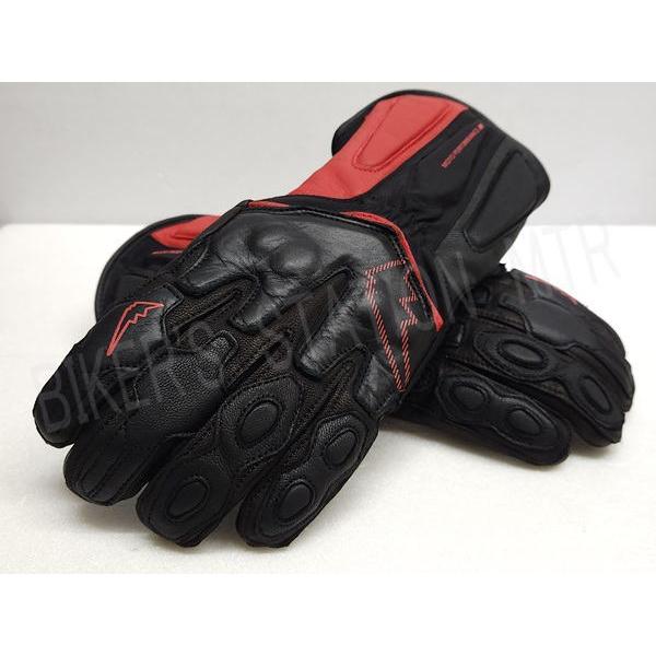 NEWモデル KUSHITANI クシタニ K5606 GPゼストウインターグローブ ブラックレッド...