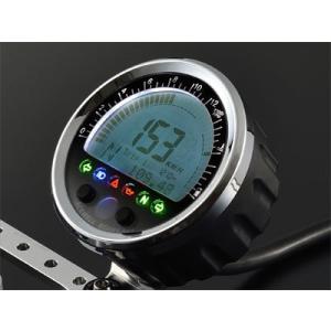 ACEWELL エースウェル 多機能丸型スピードメーター MD085-553 85φの大きなメーター...