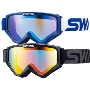SWANS スワンズ ゴーグル MX-797-M フラッシュオレンジミラー 眼鏡用 メガネの上から装着可能 バイク用ゴーグル オートバイゴーグル｜webmtr2