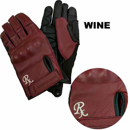 Rids Fly リッズフライ RFVG-2402 ウォッシャブルレザーグローブ ワイン 外縫いタイ...