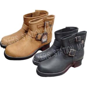 SIERRA DESIGNS シエラデザインズ 本革9ホールメンズバイカーブーツ