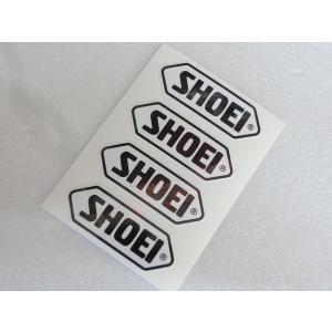 SHOEI SHOEI NO.12 純正ステッカー ブラック ヘルメットステッカー
