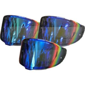 SHOEI ショウエイ CWR-F2 スモークミラーシールド ブルー : 二輪用品店