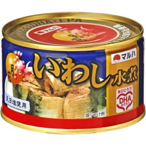 マルハニチロ 月花 いわし水煮 200g×24缶 イワシ缶 鰯缶 いわし缶◆