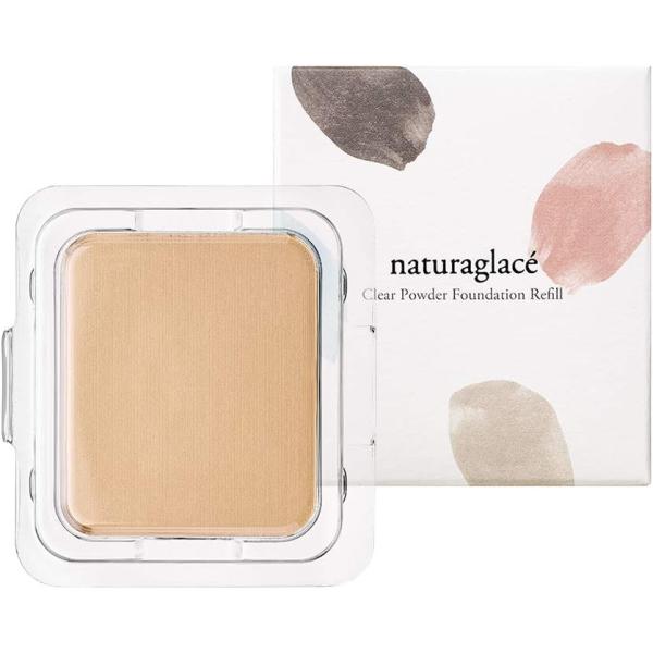 【使用期限2027年以降】ナチュラグラッセ クリアパウダー ファンデーション NO1 明るめの肌色 ...