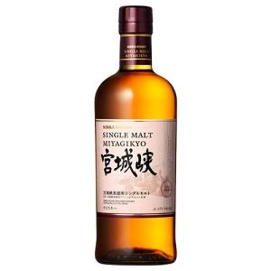 父の日 誕生日 ギフト 業務店御用達 ウイスキー ニッカウイスキー シングルモルト 宮城峡：700ml☆ 洋酒 Whisky (23-4)｜webshop-kameya