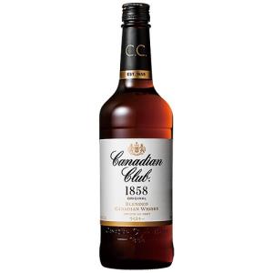 父の日 誕生日 ギフト 業務店御用達 ウイスキー カナディアンクラブ スタンダード：700ml ■ 洋酒 Whisky (21-4)｜webshop-kameya