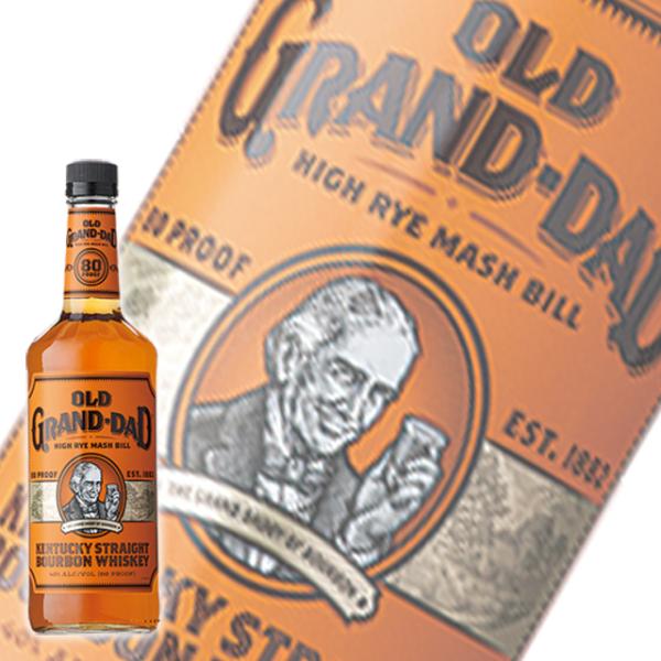 クリスマス 2025 誕生日 ギフト 業務店御用達 ウイスキー オールド グランダッド 80 (丸瓶...