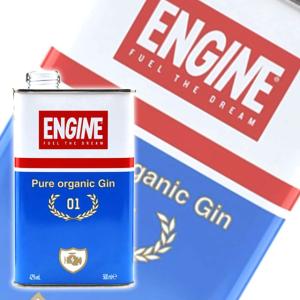 クリスマス お歳暮 誕生日 ギフト 業務店御用達 ジン エンジン オーガニックジン オイル缶ボトル：750ml スピリッツ gin