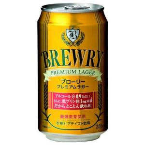 父の日 誕生日 ギフト 業務店御用達 ビール ブローリープレミアム (缶)：355ml×12本：送料区分【a】 取寄 (97-0)｜webshop-kameya