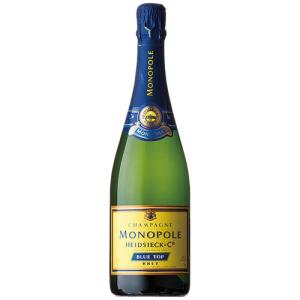 父の日 誕生日 ギフト 業務店御用達 シャンパン エドシック モノポール ブルー トップ ブリュット：750ml ワイン Champagne (71-2)｜webshop-kameya