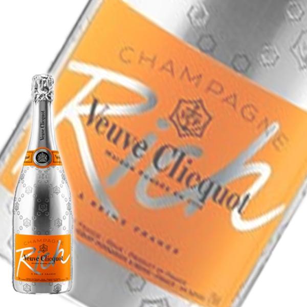 お歳暮 2025 誕生日 ギフト 業務店御用達 シャンパン ヴーヴクリコ リッチ 白：750ml☆ ...
