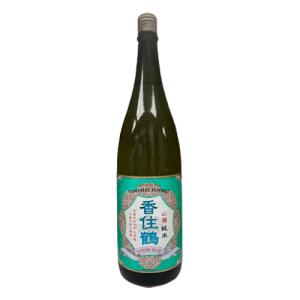 お中元 2026 誕生日 ギフト 業務店御用達 日本酒 香住鶴 山廃純米酒:1800ml 兵庫県 (73-5)