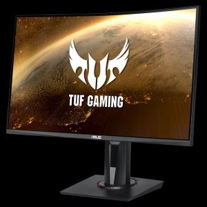 ASUS TeK 27型ワイド TUF GAMING 湾曲ゲーミング液晶モニター (1920×1080/リフレッシュレート165Hz/応答速度1ms) VG27VQ｜webshop-sakura