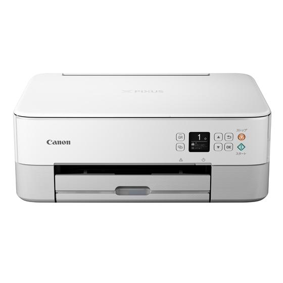 CANON A4カラーインクジェット複合機 PIXUS TS5430 （ホワイト） 4462C101