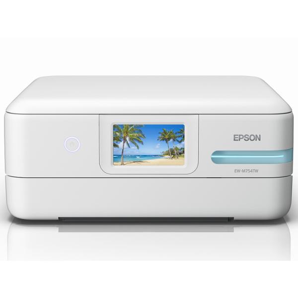 EPSON A4カラーインクジェット複合機/エコタンク搭載モデル/5色/Wi-Fi/4.3型ワイドタ...