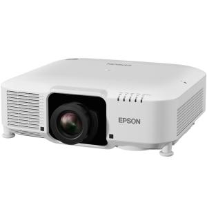 EPSON ビジネスプロジェクター/高輝度モデル/レーザー光源/8000lm/2軸シフト4K/レンズ別売/白モデル EB-PQ2008W