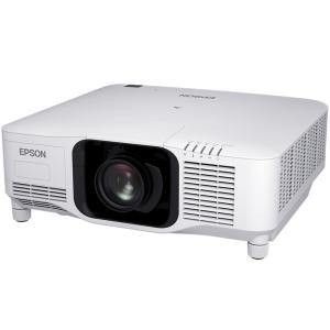 EPSON ビジネスプロジェクター/高輝度モデル/レーザー光源/16000lm/2軸シフト4K/レンズ別売/白モデル EB-PQ2216W