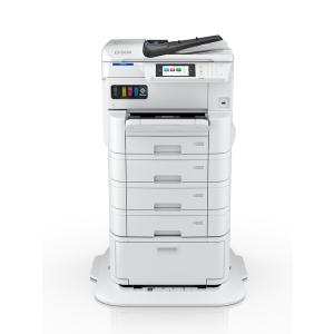 【別途送料有り】EPSON 【法人限定】A3ノビ対応カラービジネスインクジェット複合機/PX-M7120F+増設カセット3段・専用キャビネット PX-M7120FT