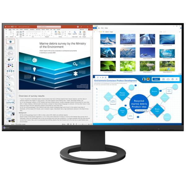 EIZO 液晶ディスプレイ 27型/2560×1440/HDMI、DisplayPort、USB T...