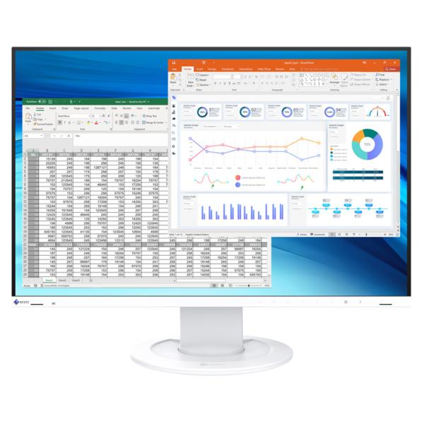 EIZO 液晶ディスプレイ 24.1型/1920×1200/DVI、HDMI、D-Sub、Displ...
