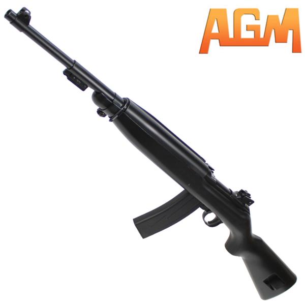 【予備マガジンサービス！】AGM M1カービン エアコッキング BK ※発送まで1営業日になります