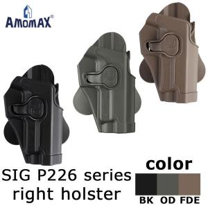 AMOMAX SIG P226用 パドルホルスター右（各カラーあり）｜webshopashura