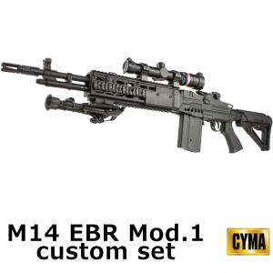 【値引き中！】【大特価！】CYMA M14 EBR Mod.1 電動ガン BK【スペシャル5点セット】【180日間安心保証つき】｜webshopashura