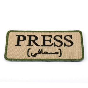 KA-AC-6039-TAN　PRESS 刺繍パッチ　- TAN｜webshopashura