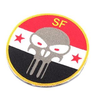 KA-AC-6052-CO US SF Skull Iraq Embroidery Patch｜webshopashura