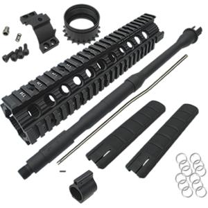 【決算アウトレット！65％OFF！】KA-RAS-09-L 10 Free Floating Forearm Rail System w/ M4 Outer Barrelインチ｜webshopashura