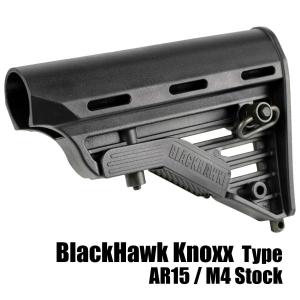 【アウトレット！】BH Knoxxタイプ AR15/M4ストック BK｜webshopashura