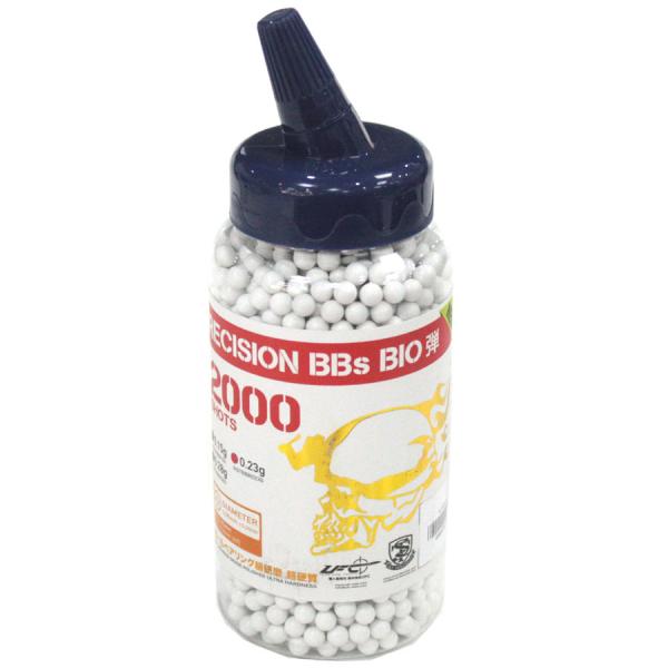【限定！値下げ品】S&amp;T NEW PRECISION 6mm バイオBB弾(BIO) 0.23g 約...