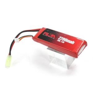 【アウトレット！】RWA 7.4V 2200mAh 20c ミニタイプ Lipoバッテリー