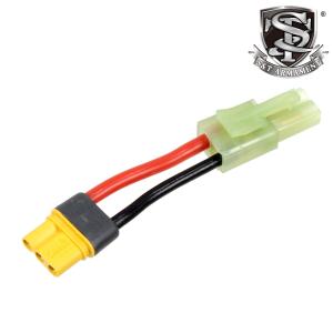 【ゆうパケット対象】S&T バッテリー変換コネクター(MR-30メス/TAMIYAミニオス）｜web shop アシュラ