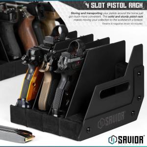 SAVIOR EQUIPMENT 4スロット ピストルラック｜webshopashura