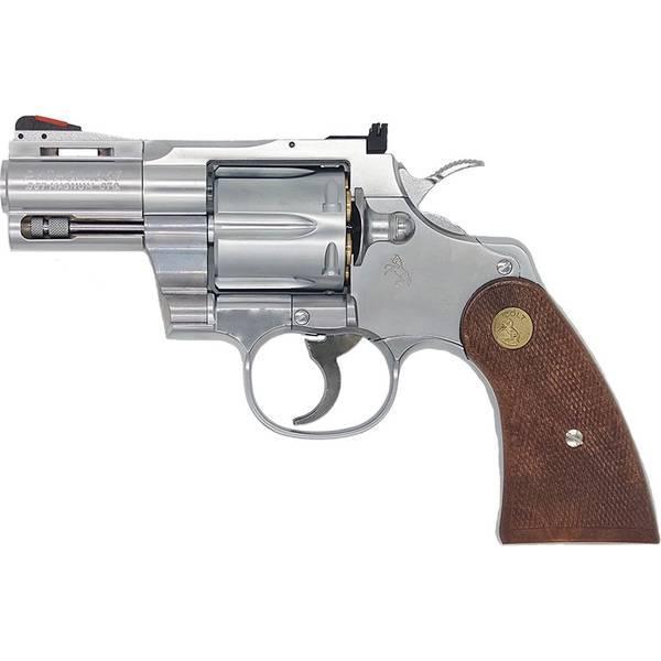 タナカ COLT PYTHON .357mag 2.5インチ Rモデル モデルガン ステンレスフィニ...