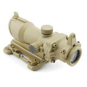 【限定！値下げ品】UFC ACOG TA-01タイプ 4×32 スコープ TAN QDマウント付｜webshopashura