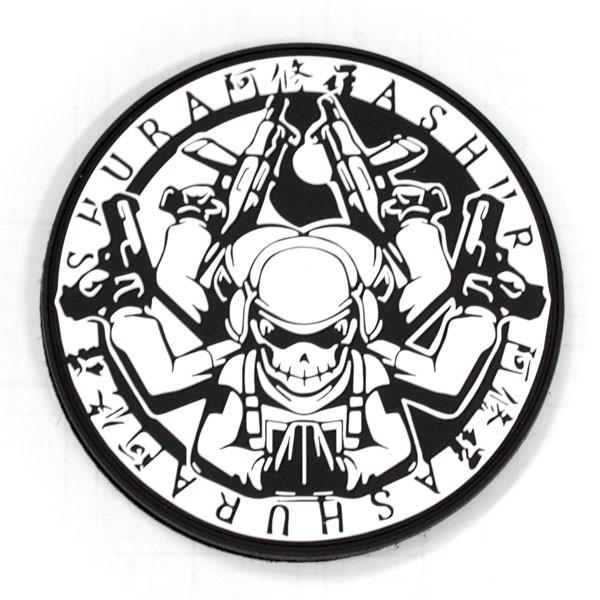 【お一人様1点限定価格！ 1円パッチ！】WEBSHOP ASHURA Logo PVC パッチ