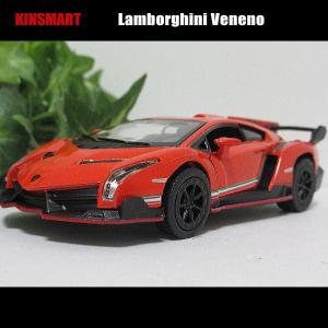 1/36ランボルギーニ/ベネーノ(オレンジ）/KINSMART/ダイキャストミニカー｜webshoptoreda