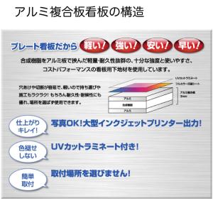看板 屋外用 立入禁止 プレート看板 メール便...の詳細画像4