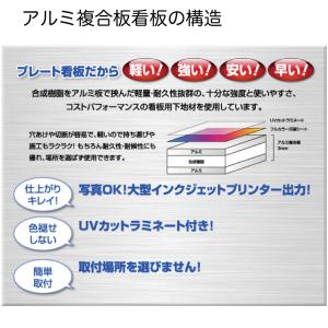 看板 屋外用 立入禁止 プレート看板 メール便...の詳細画像4