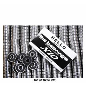 スケボー ベアリング THE BEARING ザベアリング  X10Ｇ  エックステン グリス スケートボード｜websports