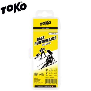 TOKO トコ スキー＆スノーボード ワックス  ベースパフォーマンス イエロー 120g  5502035  固形ワックス｜websports