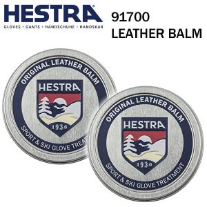 ヘストラ スキーグローブ用グローブオイル 91700  LEATHER BALM 2個セット レザークリーム  レザーバーム  hestra スキーグローブ｜websports