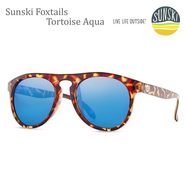 sunski サングラス  偏光 Foxtails/Tortoise Aqua サンスキー サングラ...